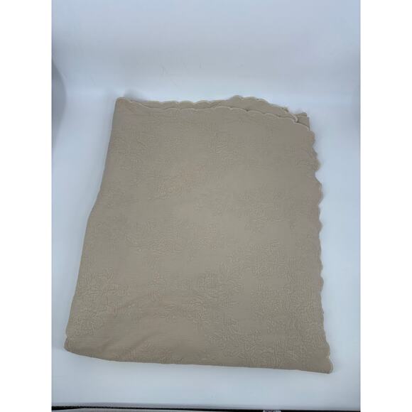 The Company Store Beige Quilt (BagQ) - Picture 4 of 5